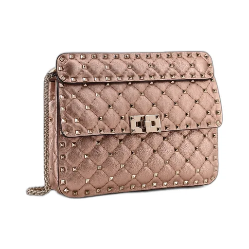 Valentino	Garavani Rockstud Spike Foldover Top Shoulder Bag
