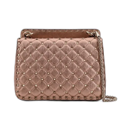 Valentino	Garavani Rockstud Spike Foldover Top Shoulder Bag