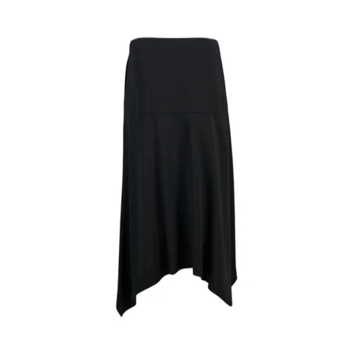 Stella Mccartney Asymmetric Satin Midi Skirt
