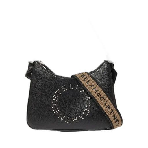 Logo Embellished Shoulder Bag