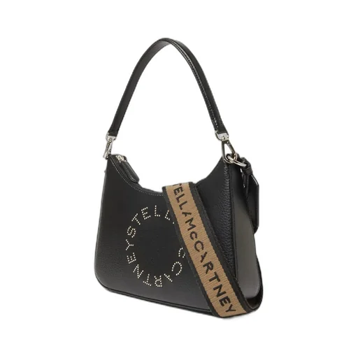 Logo Embellished Shoulder Bag