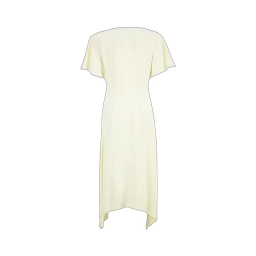Stella Mccartney V-Neck Midi Satin Dress