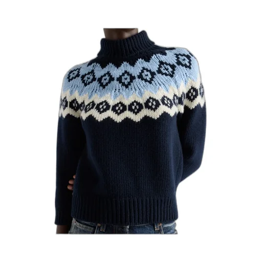 Prada Roll-Neck Knitted Jumper