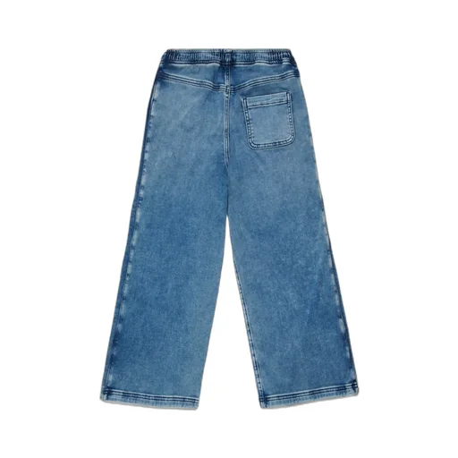 Diesel Kids Oval-D Embroidered Drawstring Jeans