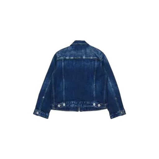 Dsquared2 Kids Zip-Up Distressed Denim Jacket