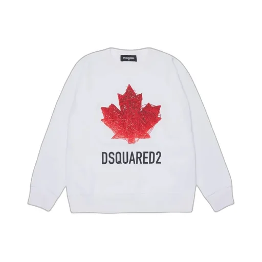 Dsquared2 Kids Logo Printed Crewneck Sweatshirt
