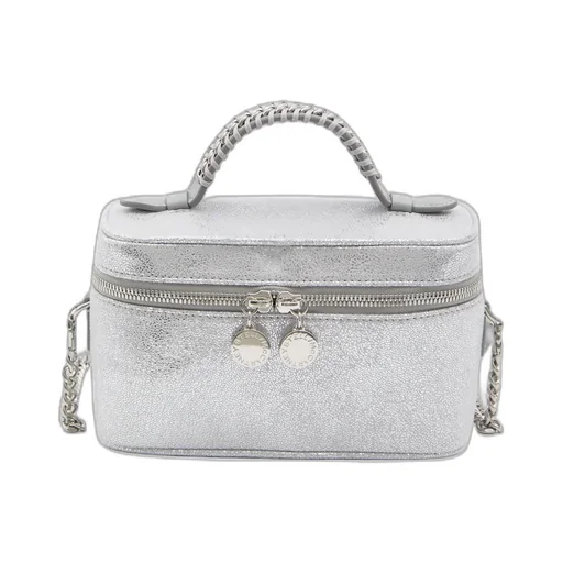 Stella Mccartney Metallic Finish Cosmetic Case