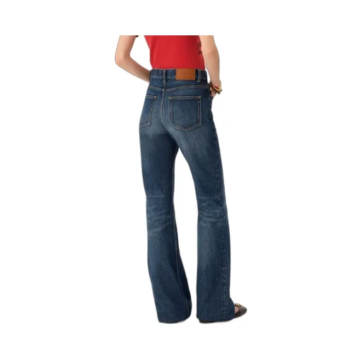 Chloé Charm High-Rise Straight-Leg Jeans