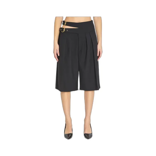 Chloé Double-Buckled Knee-Length Shorts