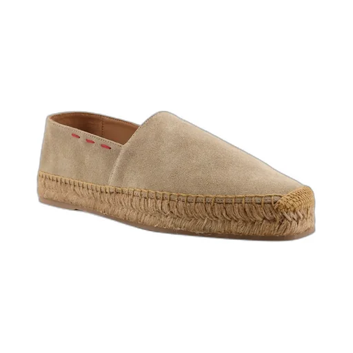 Kiton Square-Toe Slip-On Espadrilles