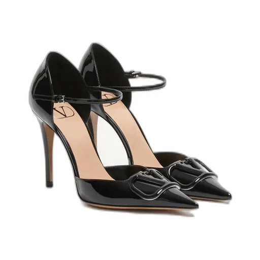 Valentino Vlogo Signature Pointed Toe Pumps