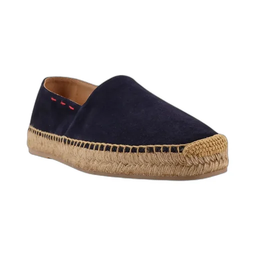 Kiton Square-Toe Slip-On Espadrilles