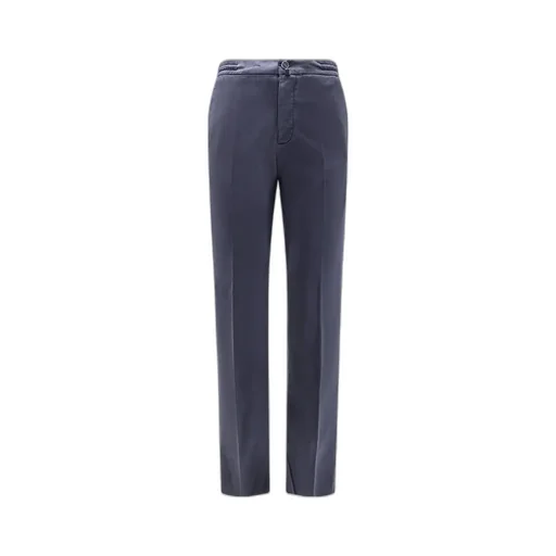 Kiton Logo Label Drawstring Pants