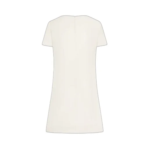 Valentino Bow Detailed Short-Sleeved Dress