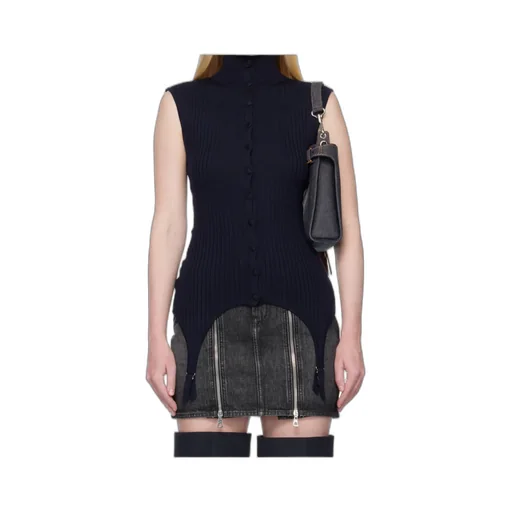 Ribbed Sleeveless Top