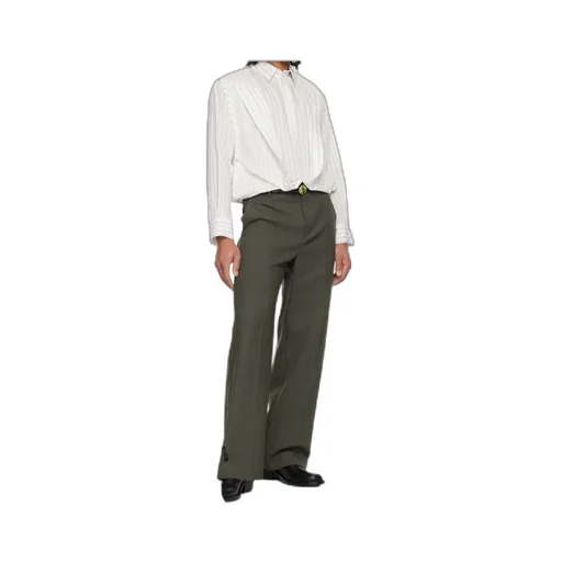 White Pinstripe Infinity Shirt
