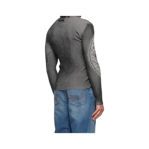 Laurel Stamp Jacquard Long-Sleeves Sweater