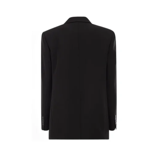 Max Mara Studio Mstbosco Single-Breasted Cady Blazer