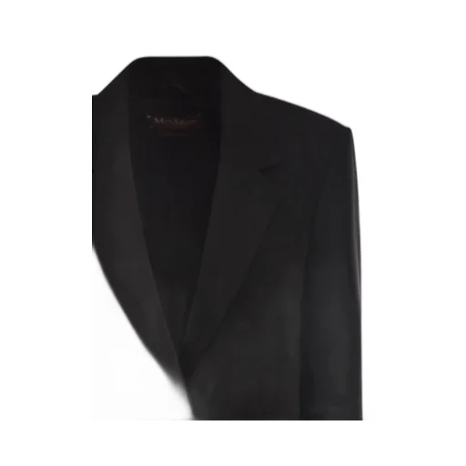 Max Mara Studio Mstbosco Single-Breasted Cady Blazer