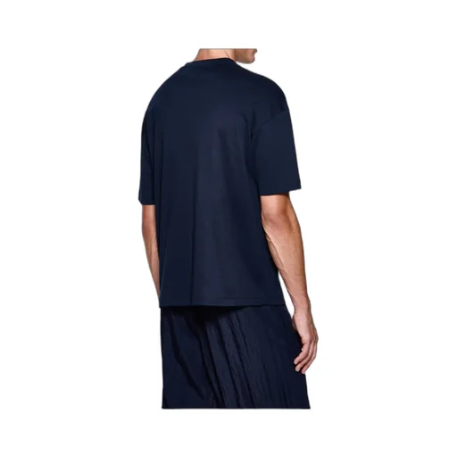 Giorgio Armani Logo Embroidered Crewneck T-Shirt