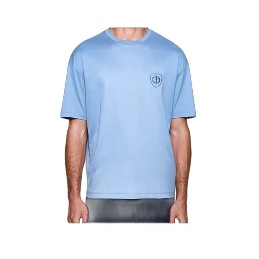 Giorgio Armani Logo Embroidered Crewneck T-Shirt