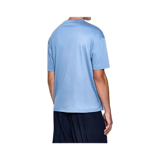 Giorgio Armani Logo Embroidered Crewneck T-Shirt