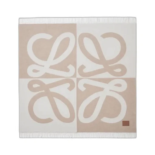 Loewe Anagram Jacquard Blanket