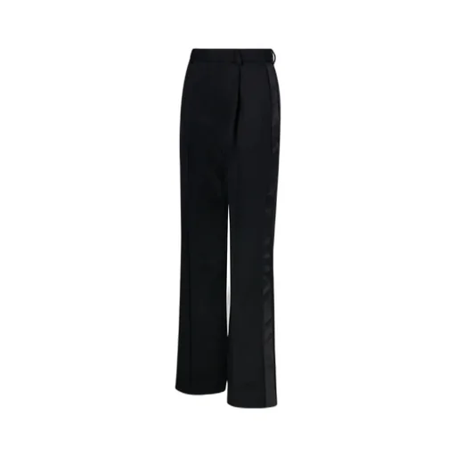 Pleated Straight Trousers