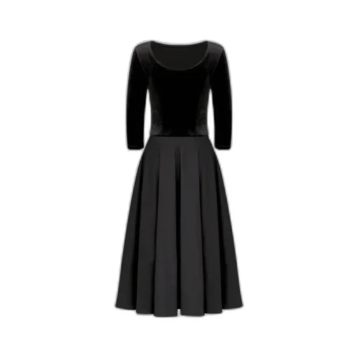 Long-Sleeved Dress