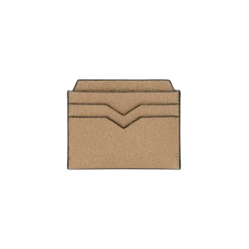 Valextra V-Shaped Lacquered Edge Cardholder