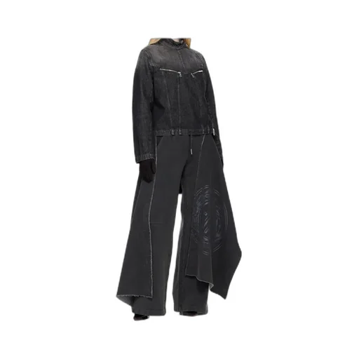 Detachable Glove Denim Jacket