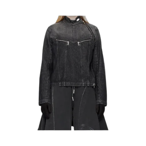 Detachable Glove Denim Jacket