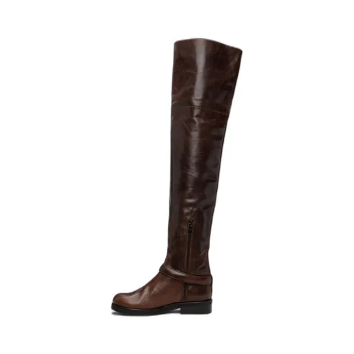 Belt High Cavalier Boots