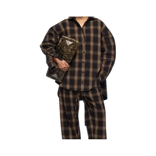 Diana Checked Long-Sleeve Shirt