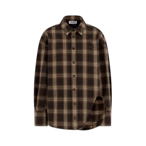 Diana Checked Long-Sleeve Shirt