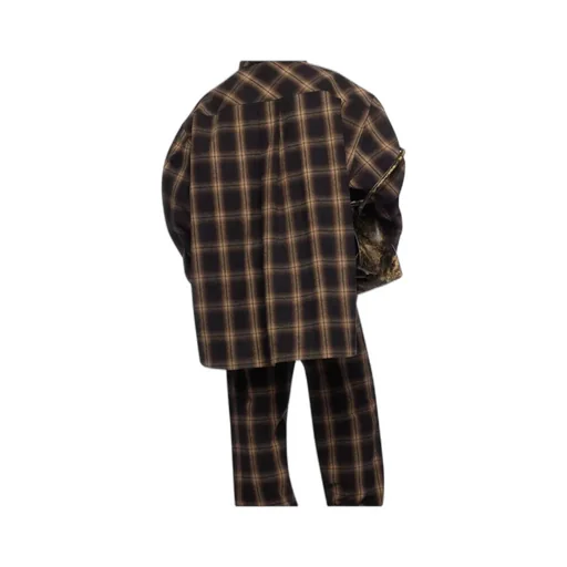Diana Checked Long-Sleeve Shirt