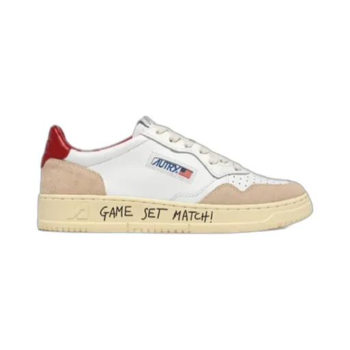Autry Medalist Lace-Up Sneakers