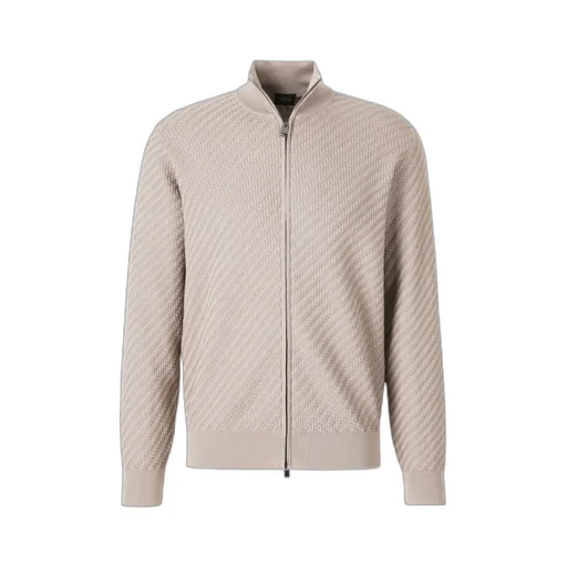Brioni Long Sleeved Full-Zip Cardigan
