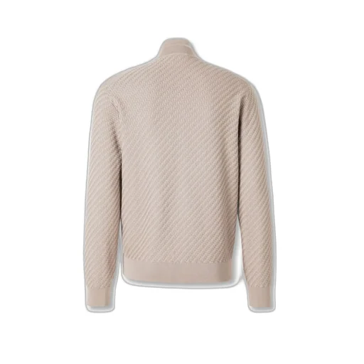 Brioni Long Sleeved Full-Zip Cardigan