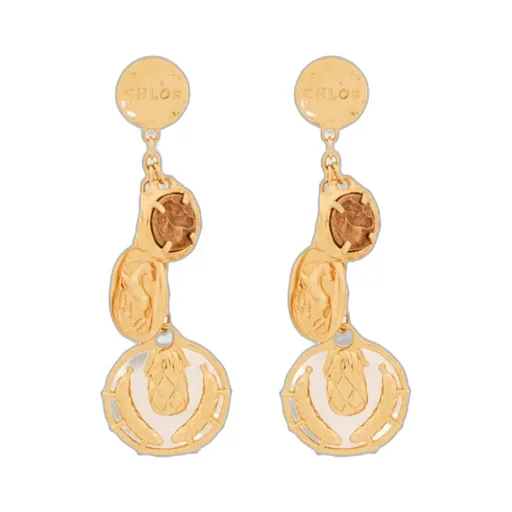 Chloé Medals Earrings