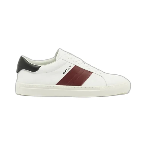 Hedon Sneaker In Blue And White Leather
