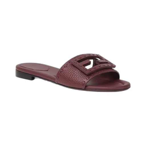Fendi Baguette Ff Slip-On Slides