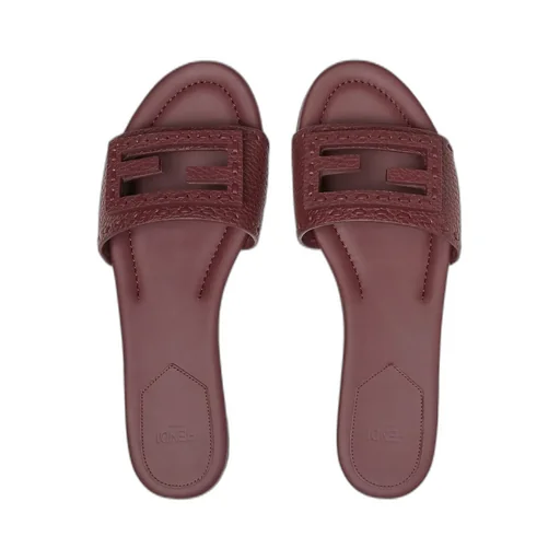 Fendi Baguette Ff Slip-On Slides