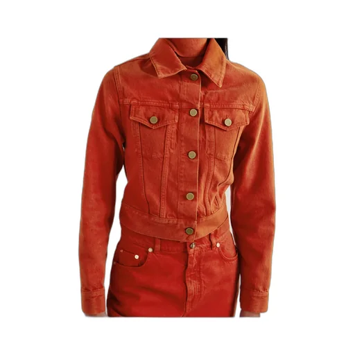 Long-Sleeved Denim Jacket