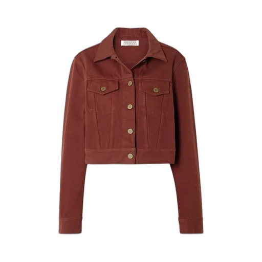 Long-Sleeved Denim Jacket