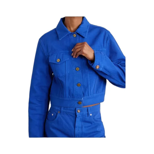 Long-Sleeved Denim Jacket