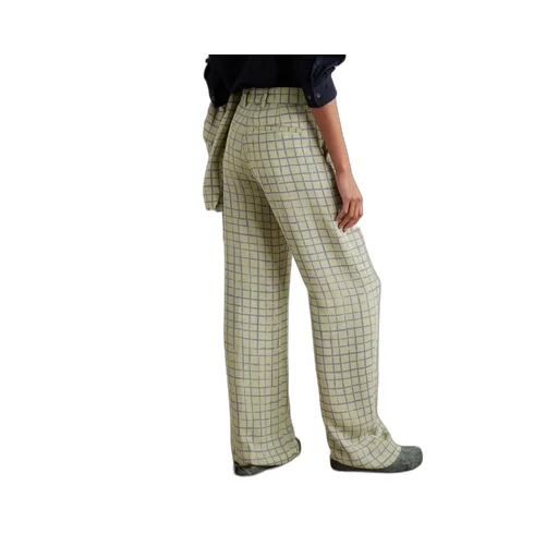 Check Casual Pants