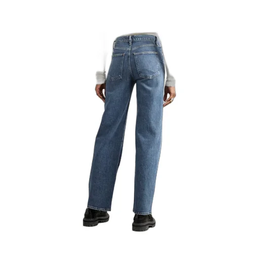 High Waist Straight Jeans