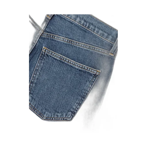 High Waist Straight Jeans