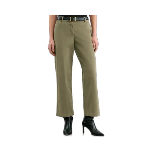 Nohan Brushed Cotton-Blend Twill Wide-Leg Pants
